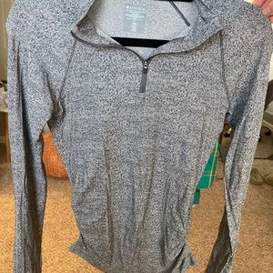 Athleta half zip workout top